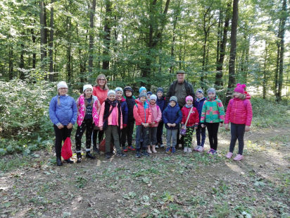 Jesienna wycieczka do lasu  klasy 3